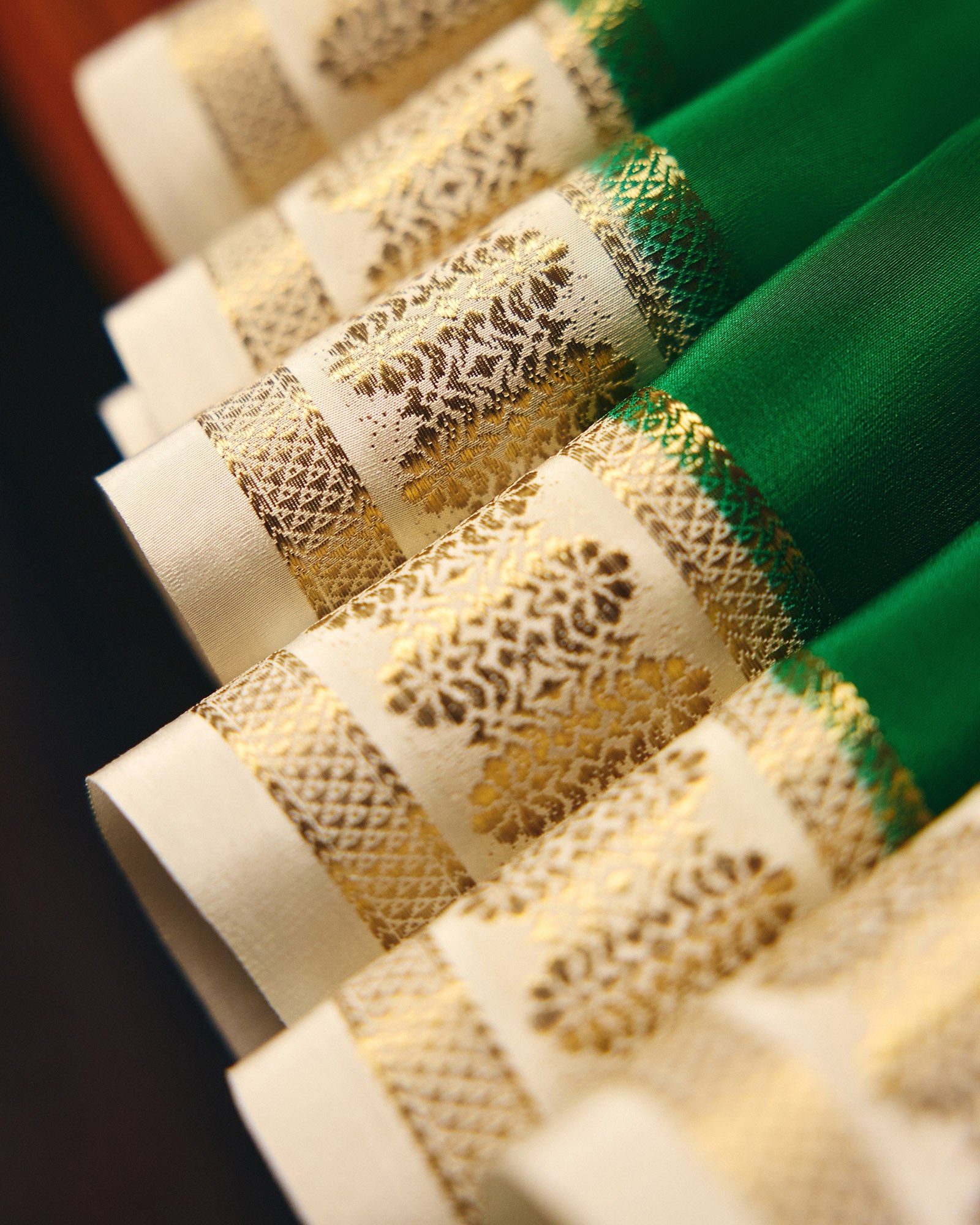 Green Mysore Crepe Silk Saree - 070 of 105