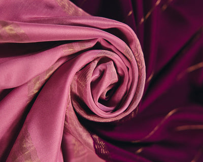 Purple Mysore Crepe Silk Saree - 071 of 105