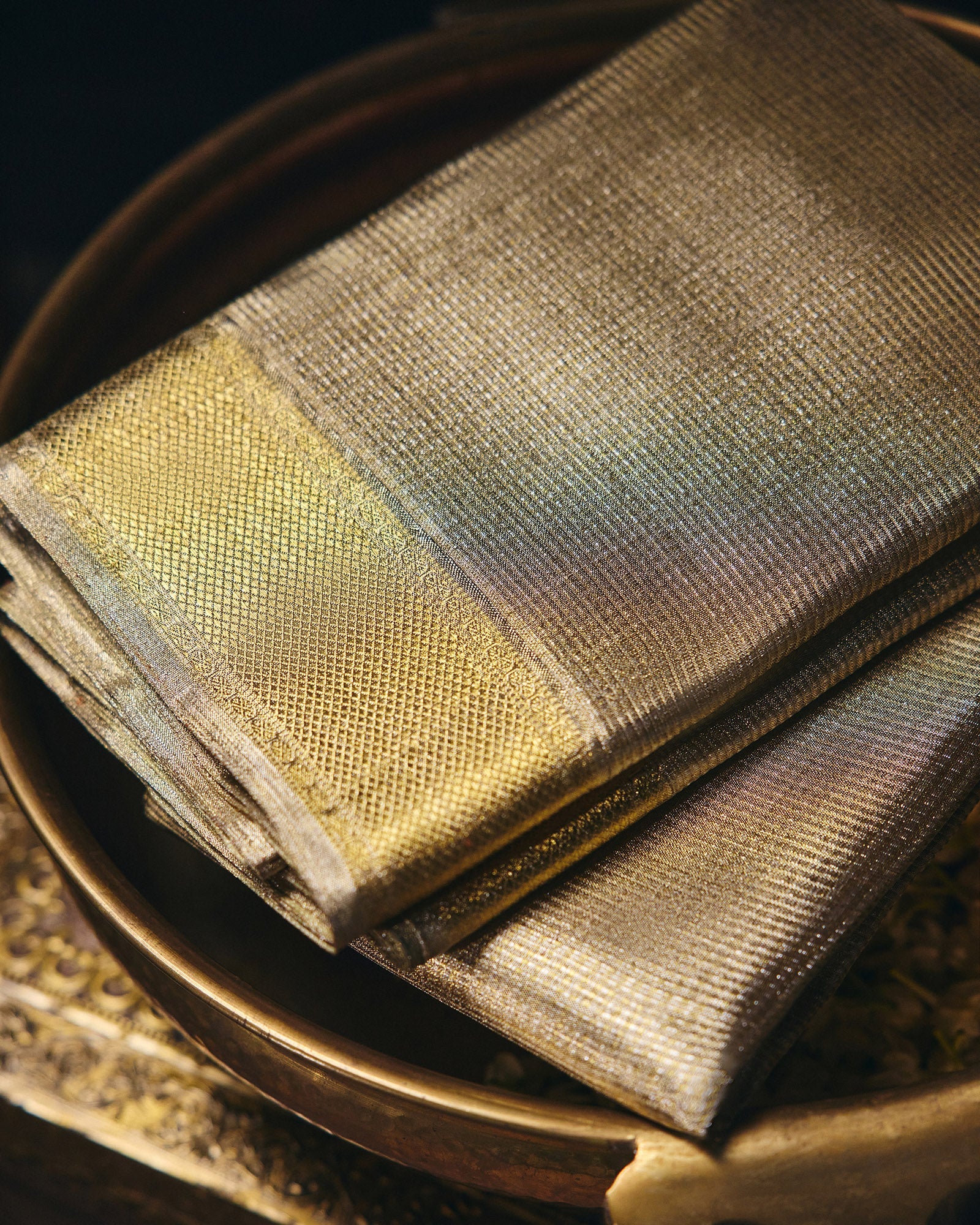 Cream Kanchivaram Silk Saree - 063 of 105