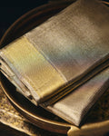 Cream Kanchivaram Tissue Silk Saree - 067 of 105