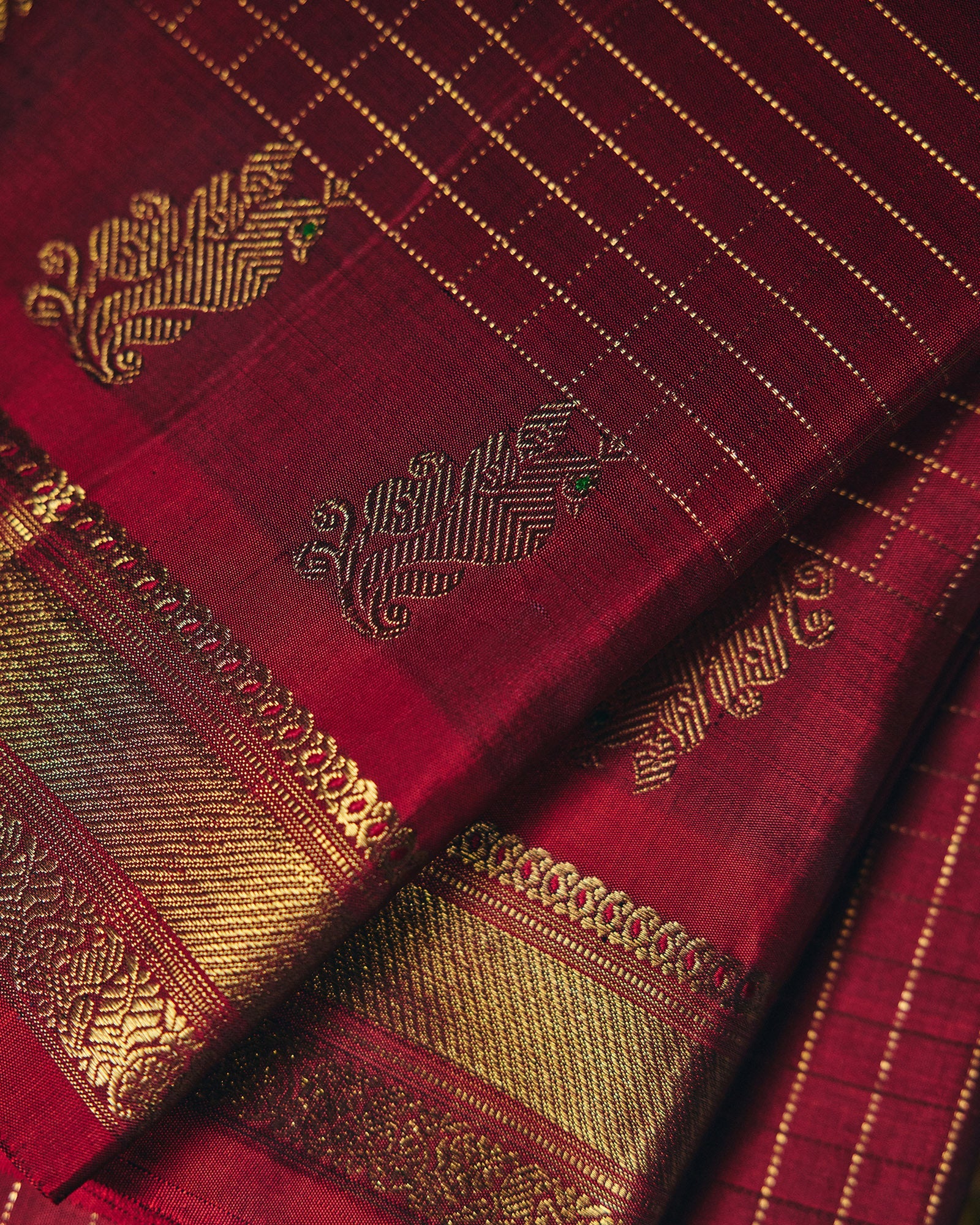 Red Kanchivaram Silk Saree - 080 of 105