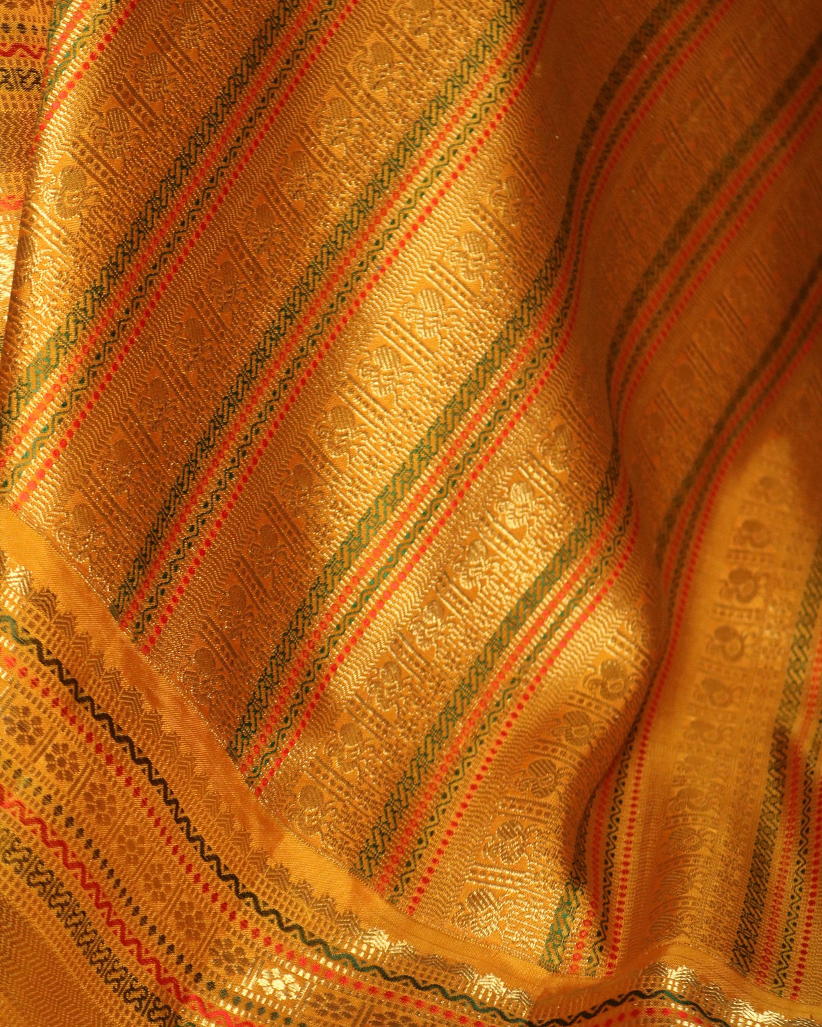 Off White Kanchivaram Silk Saree