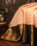 Ivory Kanchivaram Silk Saree