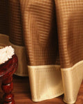 Brown Kanchivaram Silk Saree