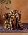 Brown Kanchivaram Silk Saree