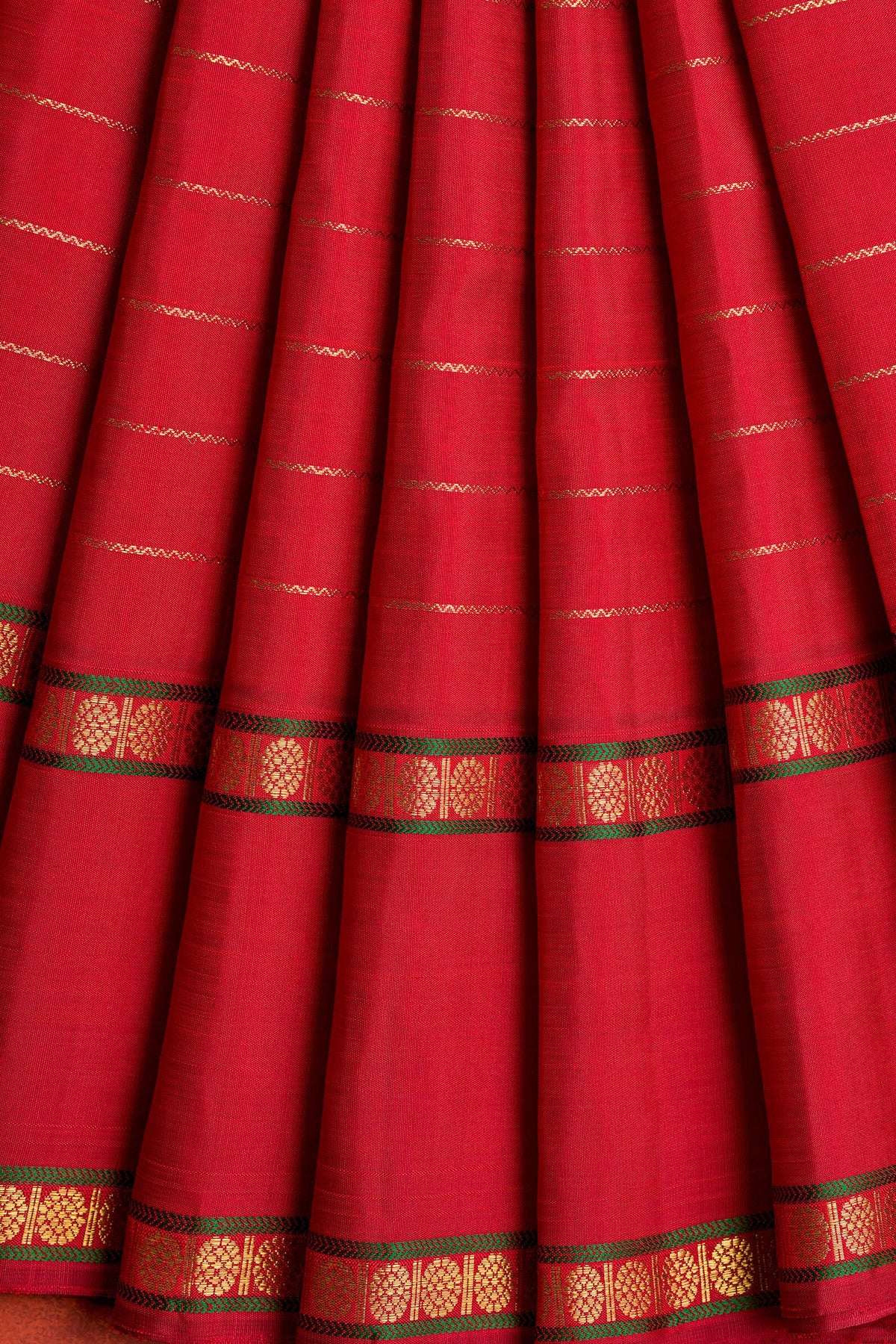 Red Kanchivaram Silk Saree