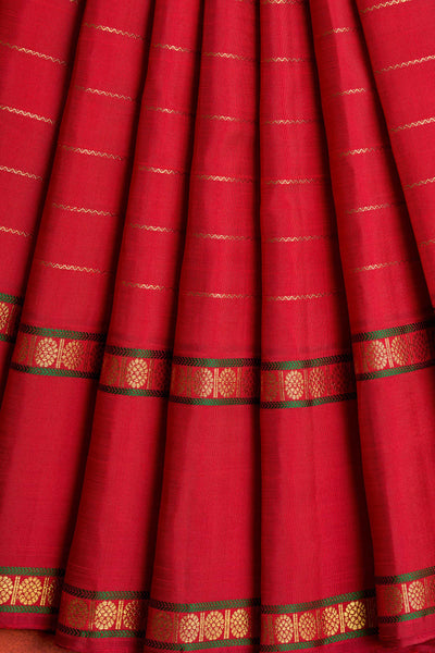 Red Kanchivaram Silk Saree