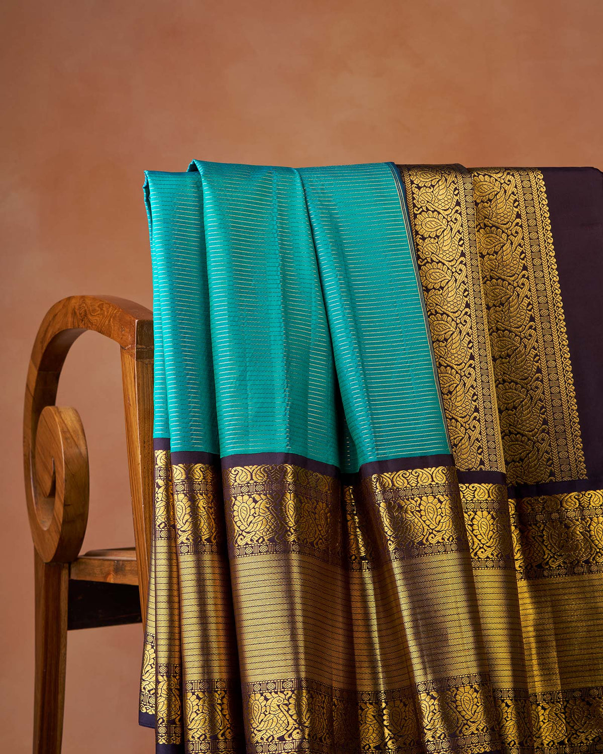 Blue Kanchivaram Silk Saree