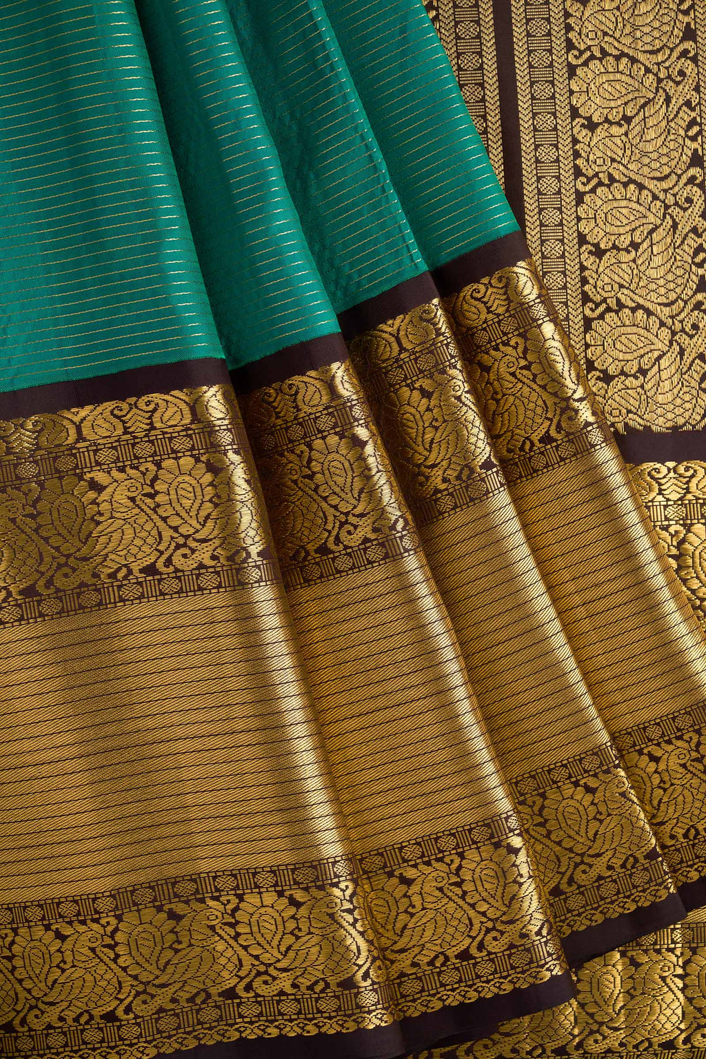Blue Kanchivaram Silk Saree