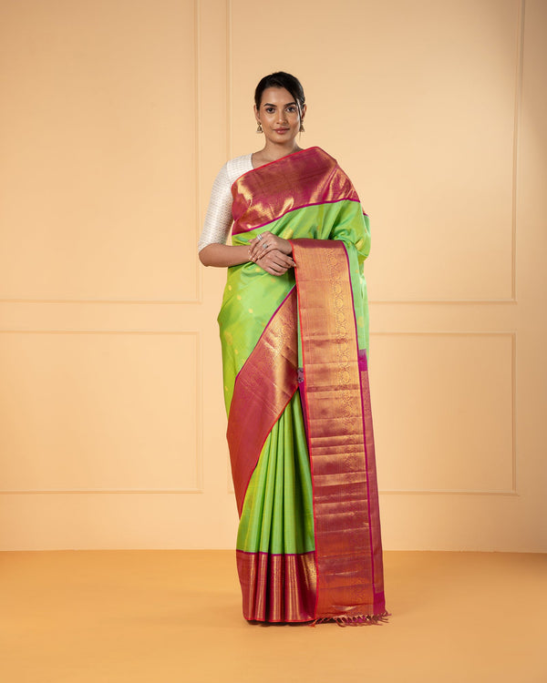 Green Kanchivaram Silk Saree