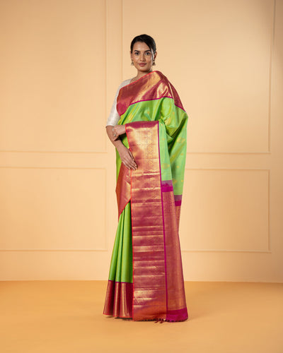 Green Kanchivaram Silk Saree