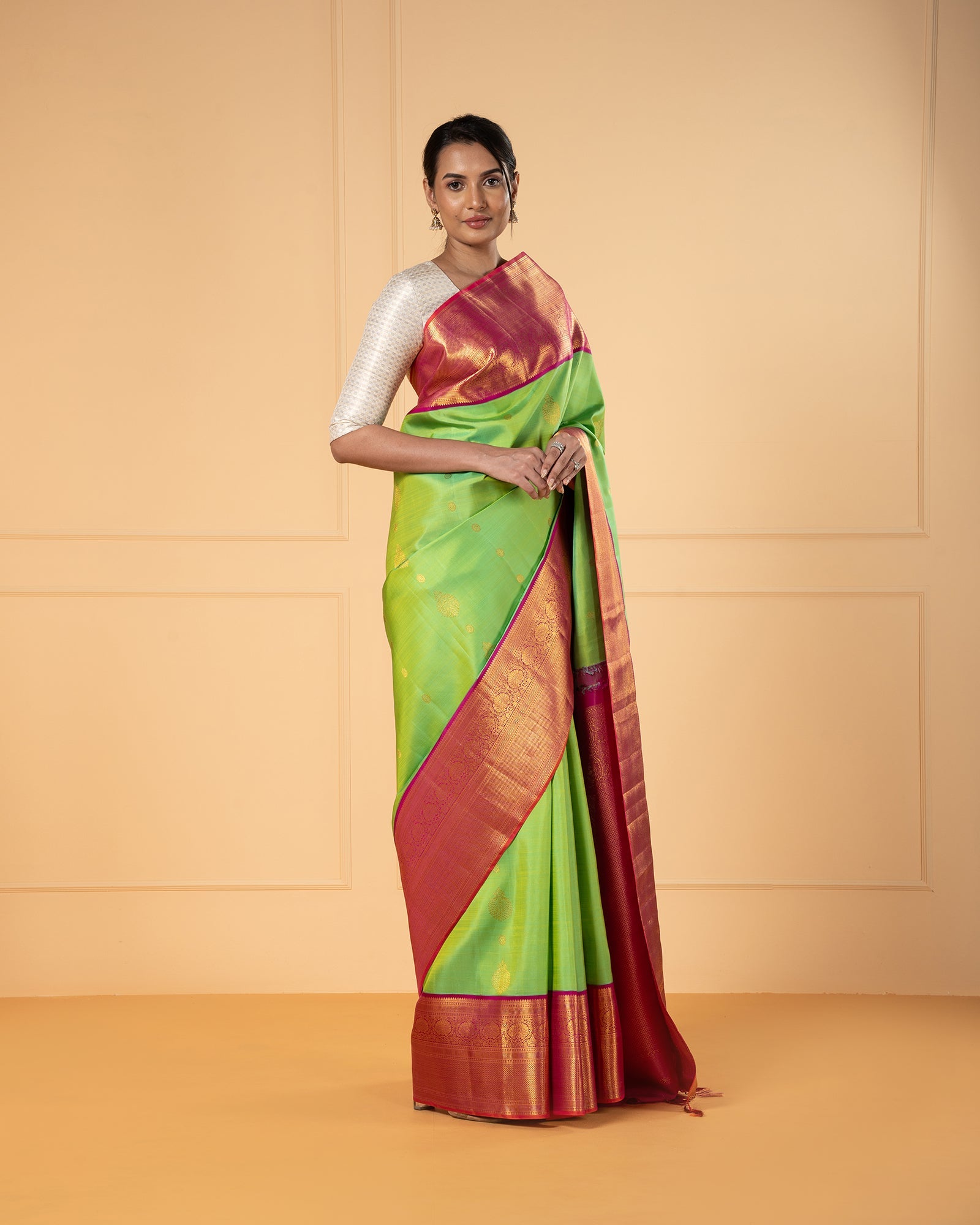 Green Kanchivaram Silk Saree