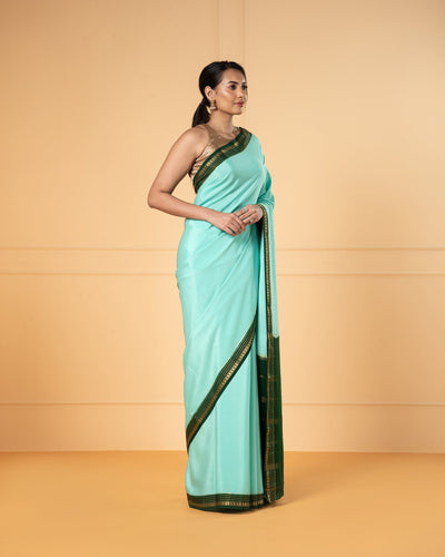 Green Mysore Silk Saree