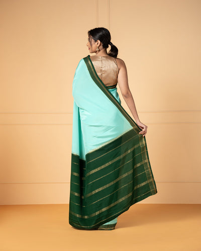 Green Mysore Silk Saree